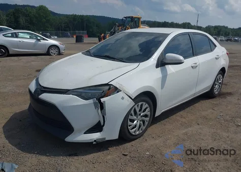 2018 Toyota Corolla Le из США, поврежденный, VIN 2T1BURHE3JC092567